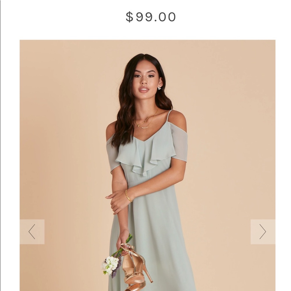Birdy Grey bridesmaid dress.